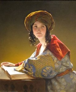The Young Eastern Woman — Friedrich Ritter Von Amerling