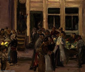 Judengasse In Amsterdam — Max Liebermann