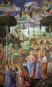 Angels Worshipping 1 — Benozzo Gozzoli