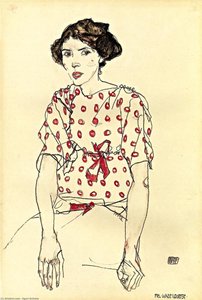 Portrait Of Miss Waerndorfer — Egon Schiele