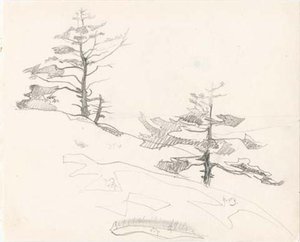 Monhegan Sketch 32 — Nicholas Roerich, Contemporary Realism