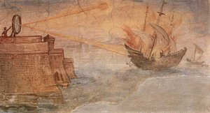 Wall Painting From The Uffizi Gallery — Giulio Parigi