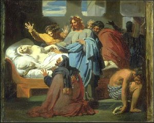 La Résurrection De La Fille De Jaïre — Auvray Félix