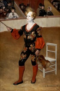 The Clown — Pierre-auguste Renoir