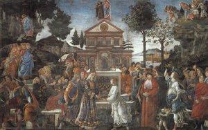 The Temptation Of Christ — Sandro Botticelli, Renaissance Humanism