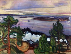 Train Smoke — Edvard Munch
