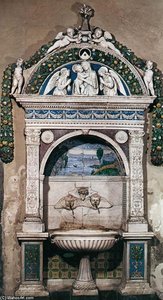 Lavabo — Giovanni Della Robbia