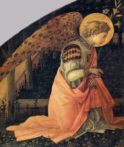 Annunciation (detail) (9) — Filippo Di Tommaso Lippi, Early Renaissance