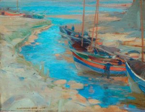 Low Tide On The Beck — Harrington Mann