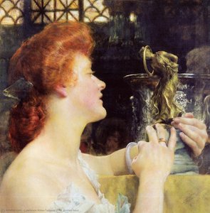 The Golden Hour — Lourens Alma Tadema