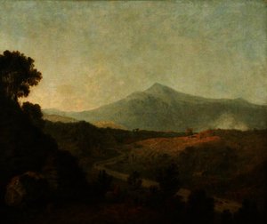 Valley Of The Mawddach With Cader Idris Beyond — Richard Wilson, Romanticism
