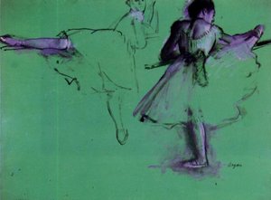 Dancers At The Barre — Edgar Degas