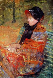 Mademoiselle C. Sun — Mary Stevenson Cassatt