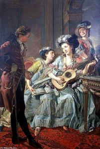 The Courtship — Louis Rolland Trinquesse