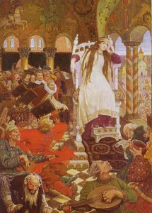 The Unsmiling Tsarevna — Victor Vasnetsov
