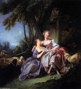 The Love Letter — François Boucher, Rococo