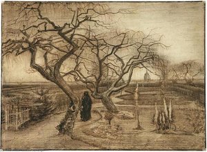 Winter Garden — Vincent Willem Van Gogh, Post-impressionism
