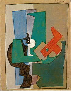 Pedestal — Pablo Picasso, Synthetic Cubism