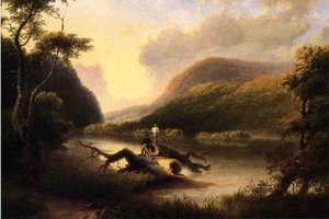 Passage Of The Delaware Through The Blue Mountain — Thomas Doughty