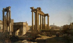 The Roman Forum Seen From The Tabularium — Navlet Victor