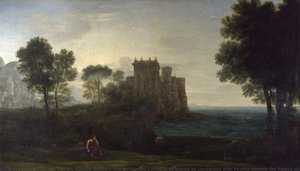 The Enchanted Castle (also Known As Landscape With Psyche Outside The Palace Of Cupid) — Claude Lorrain (claude Gellée)