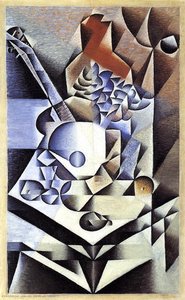 Still Life With Flowers - - — Juan Gris