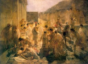 Death Of Virginia, Study — Nikolai Ge, Romanticism