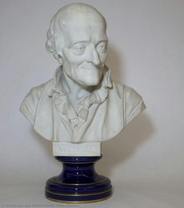 Buste Of Voltaire — Jean-antoine Houdon
