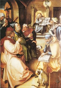 Twelve Year Old Jesus In The Temple — Albrecht Dürer