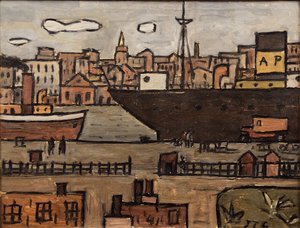 El Puerto - (1941) — Joaquín Torres García