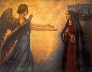 Annunciation — Vasily Ivanovich Surikov