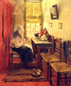 Untitled (aqr7ru) — Fritz Von Uhde, Impressionism