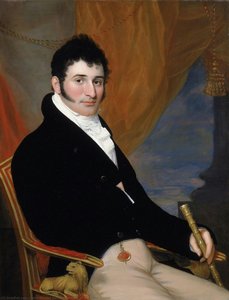 Portrait Of Solomon Isaacs — John Wesley Jarvis, Neoclassical Portraiture