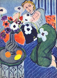 Odalisque, Blue Harmony — Henri Matisse, Fauvism