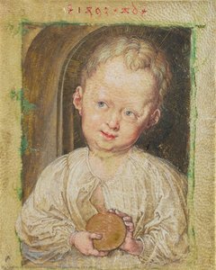 Der Jesusknabe Als Erlöser — Albrecht Dürer