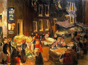 Jewish Quarter In Amsterdam — Max Liebermann