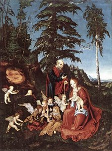 The Rest On The Flight Into Egypt — Lucas Cranach The Elder