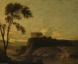 Italian Landscape — Jan Asselijn, Italianate Landscape