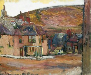 The Red House On The Hill — Duncan Grant
