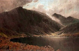 Showers Over Low Water, Old Man, Coniston, Cumbria — Isaac Cooke