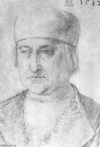 Portrait Of A Man With Cap — Albrecht Dürer