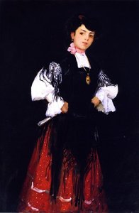 Spanish Girl Of Madrid (una Chula) — Robert Henri, Ashcan School Realism