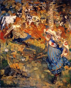 Summer — Edward Atkinson Hornel, Post-impressionism