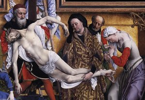 Deposition (detail) — Rogier Van Der Weyden