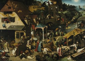Proverbs — Pieter Bruegel The Elder, Renaissance