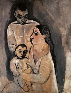 Homme,femme, Et Enfant — Pablo Picasso