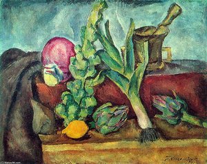 Still Life. Vegetables. — Pyotr Konchalovsky