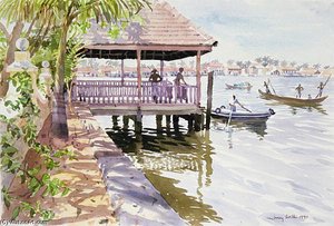 The Jetty, Cochin — Lucy Willis