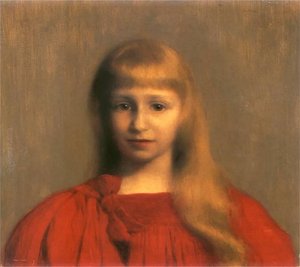 Girl in a Red Dress