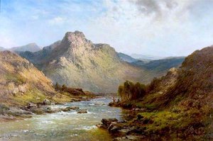 Glengarry, Scottish Highlands — Alfred De Breanski Senior